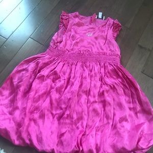 Baby Armani silk dress w/ jewel logo 24 mnths
